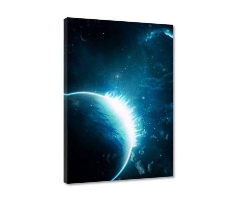 Hustling Sharks Leinwandbild Weltraum Wandbild als XXL Leinwandbild "Galaxy Universe", in 7 unterschiedlichen Größen verfügbar von Hustling Sharks