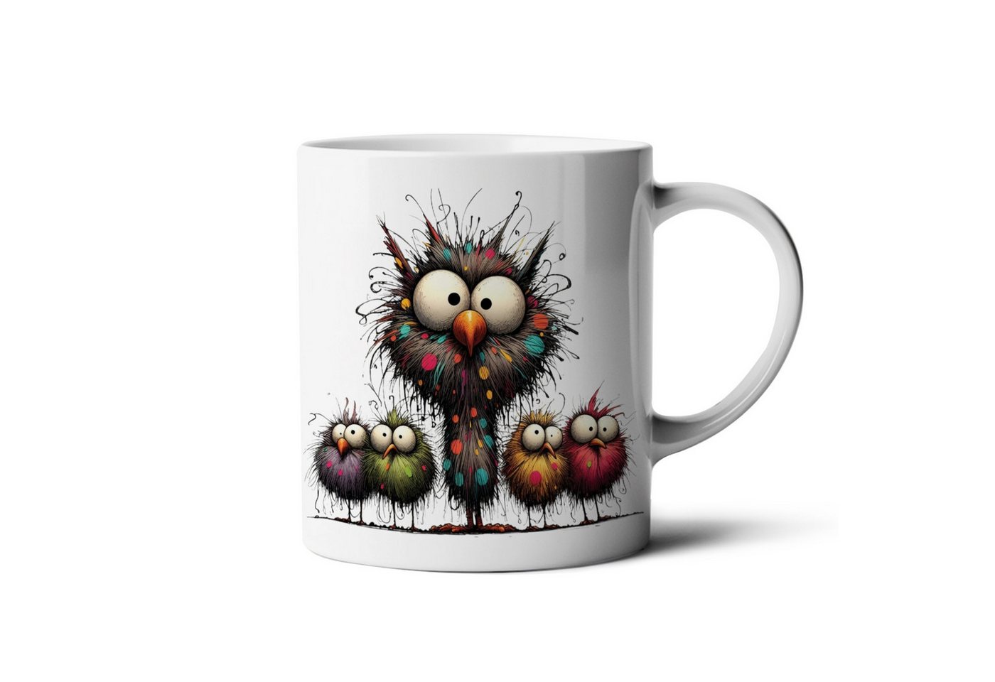 Hustling Sharks Tasse Hustling Sharks® Tasse mit Motiv - Frustriertes Gruppenfoto#15, 330 ml von Hustling Sharks