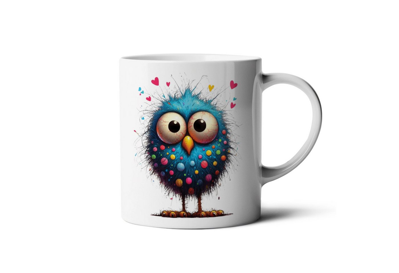 Hustling Sharks Tasse Hustling Sharks® Tasse mit Motiv - Genervtes Tier#4, 330 ml von Hustling Sharks