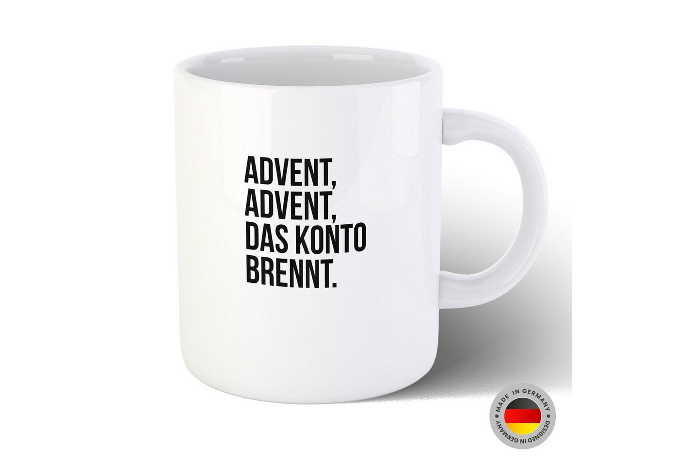 Hustling Sharks Tasse Hustling Sharks® Tasse mit Spruch - Lustiger Spruch zu Weihnachten 1, 330 ml von Hustling Sharks