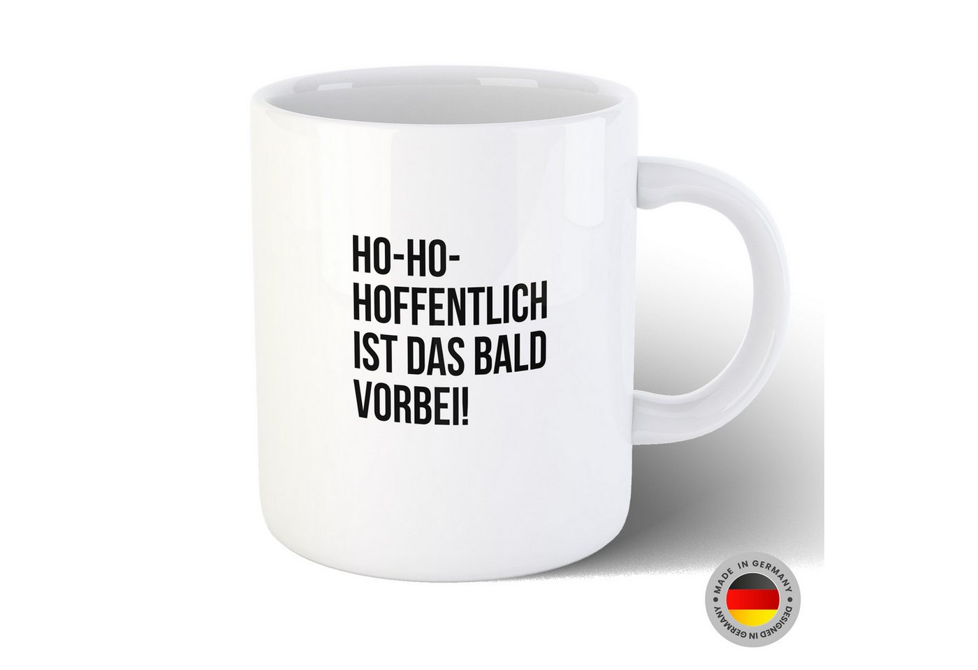 Hustling Sharks Tasse Hustling Sharks® Tasse mit Spruch - Lustiger Spruch zu Weihnachten 4, 330 ml von Hustling Sharks