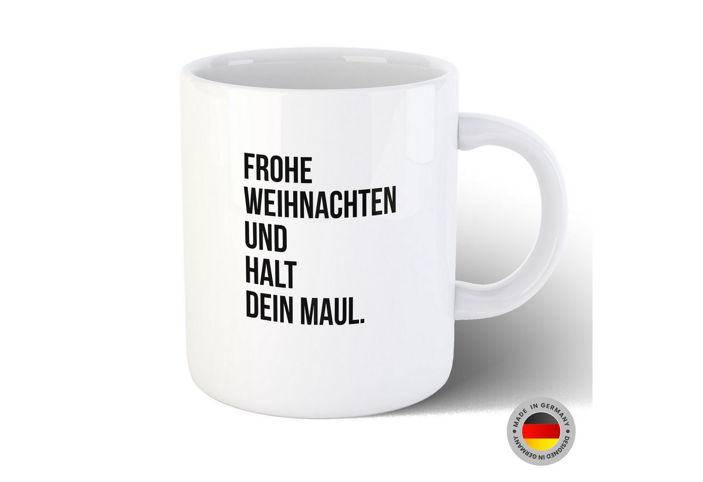 Hustling Sharks Tasse Hustling Sharks® Tasse mit Spruch - Lustiger Spruch zu Weihnachten 5, 330 ml von Hustling Sharks