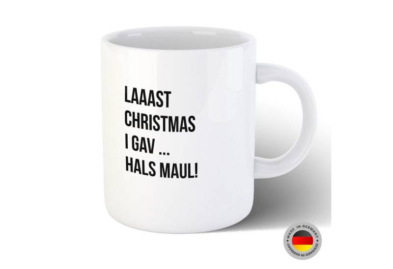 Hustling Sharks Tasse Hustling Sharks® Tasse mit Spruch - Lustiger Spruch zu Weihnachten 6, 330 ml von Hustling Sharks