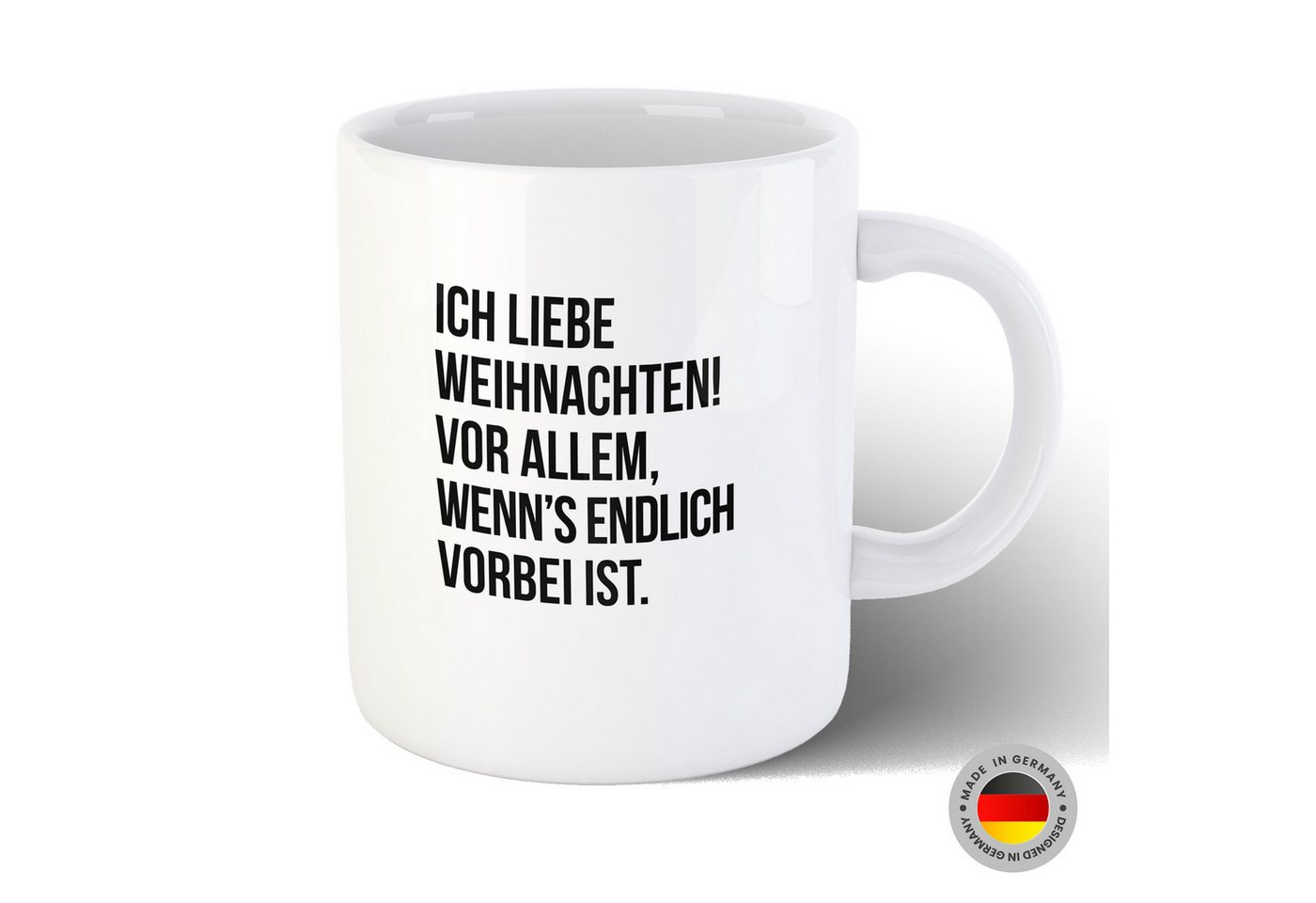 Hustling Sharks Tasse Hustling Sharks® Tasse mit Spruch - Lustiger Spruch zu Weihnachten 8, 330 ml von Hustling Sharks
