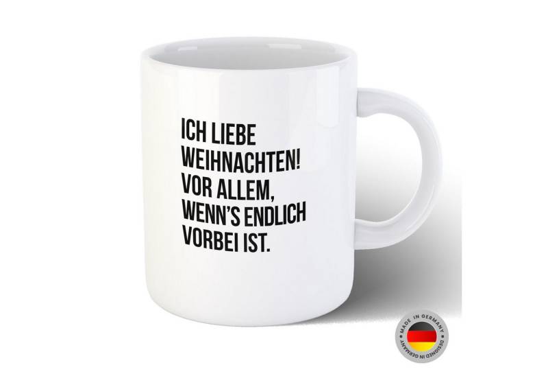 Hustling Sharks Tasse Hustling Sharks® Tasse mit Spruch - Lustiger Spruch zu Weihnachten 8, 330 ml von Hustling Sharks