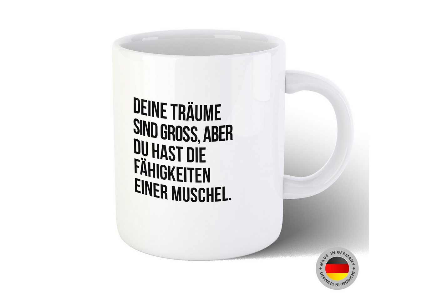 Hustling Sharks Tasse Hustling Sharks® Tasse mit lustigem Spruch - Lustiger Spruch 7, 330 ml von Hustling Sharks