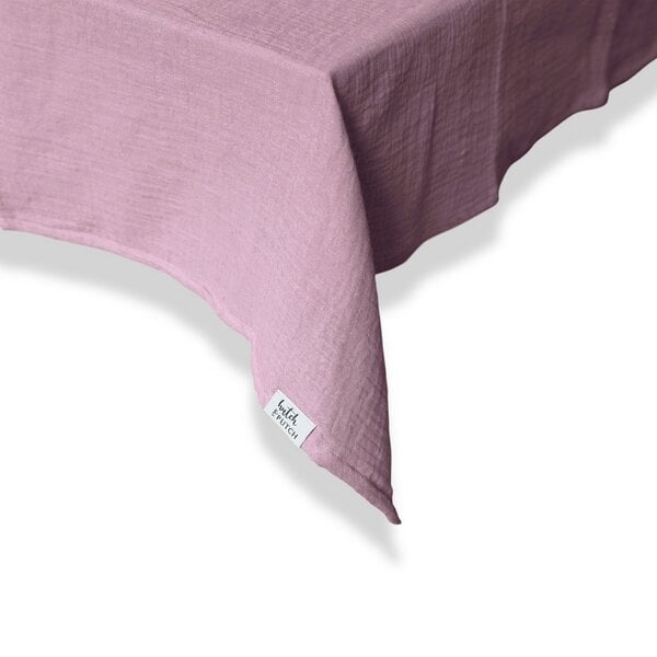 Hutch&Putch Musselin-Tischdecke "Angelina" • Mauve von Hutch&Putch