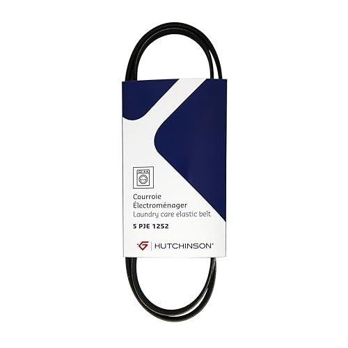 Hutchinson courroie lave-linge-Poly V 5PJE1252- Electroménager- Courroie élastique - Qualité et origine constructeur. von Hutchinson