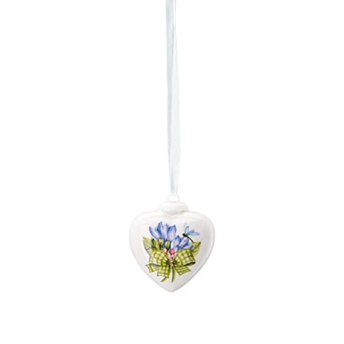 Hutschenreuther Porzellan-Mini-Herz Frühlingsgrüsse Iris Porzellan Sammelthemen Ostern 2023 Mini-Herz - Herz - Ø 4,7 cm - h 5,4 cm, Porzellan von Hutschenreuther