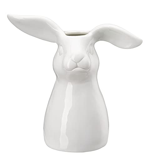 Hasen-Vase Weiß Vase 16 cm von Hutschenreuther