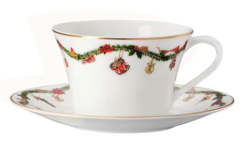 Hutschenreuther 02048-726037-14675 Nora Christmas Tee-/Cappuccinotasse 2tlg. (1 Set) von Hutschenreuther