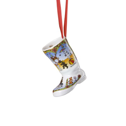 Hutschenreuther 02249-722718-27830 Motiv Hundezirkus Weihn.stiefel 2009 von Hutschenreuther