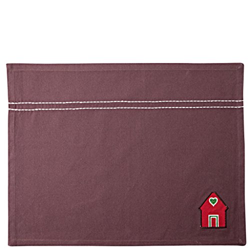 Hutschenreuther 02460-729130-05258 Weihnachtsleckereien Textil-Set 2 Tisch-Sets 30 x 40 cm, braun von Hutschenreuther