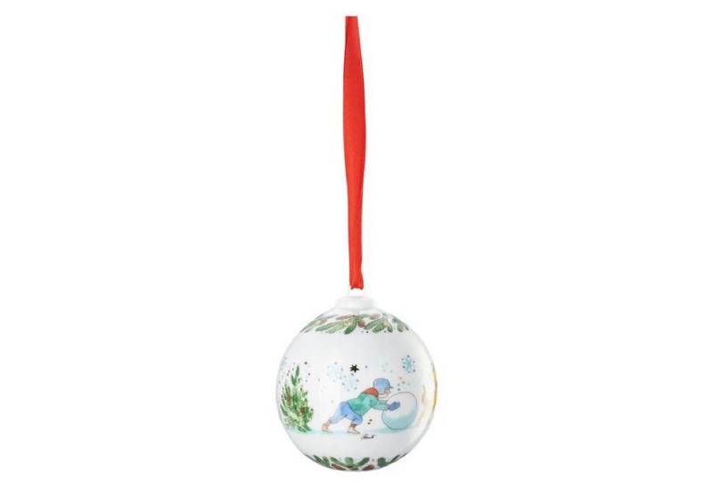 Hutschenreuther Christbaumschmuck Hutschenreuther Porzellankugel Weihnachtskugel 2025 (1-tlg) von Hutschenreuther