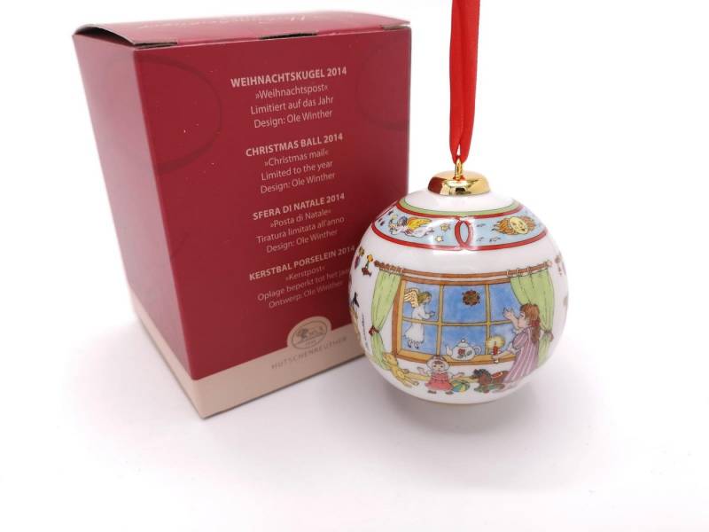 Hutschenreuther Christbaumschmuck Kugel 2014 in OVP (1-tlg) Hutschenreuther Christbaumschmuck Kugel 2014 in OVP (1-tlg) von Hutschenreuther