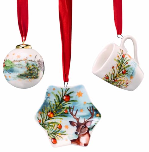 Hutschenreuther Mini-Set 3 teilig Becher 2023-"Am Weihnachtsbaum die Lichter Brennen, klein Hutschenreuther Mini-Set 3 teilig Becher 2023-"Am Weihnachtsbaum die Lichter Brennen, klein von Hutschenreuther