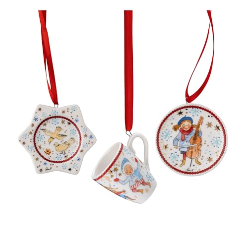 Hutschenreuther Sammelkollektion 23 Weihnachtsklänge Mini-Set 3tlg.Becher, klein von Hutschenreuther