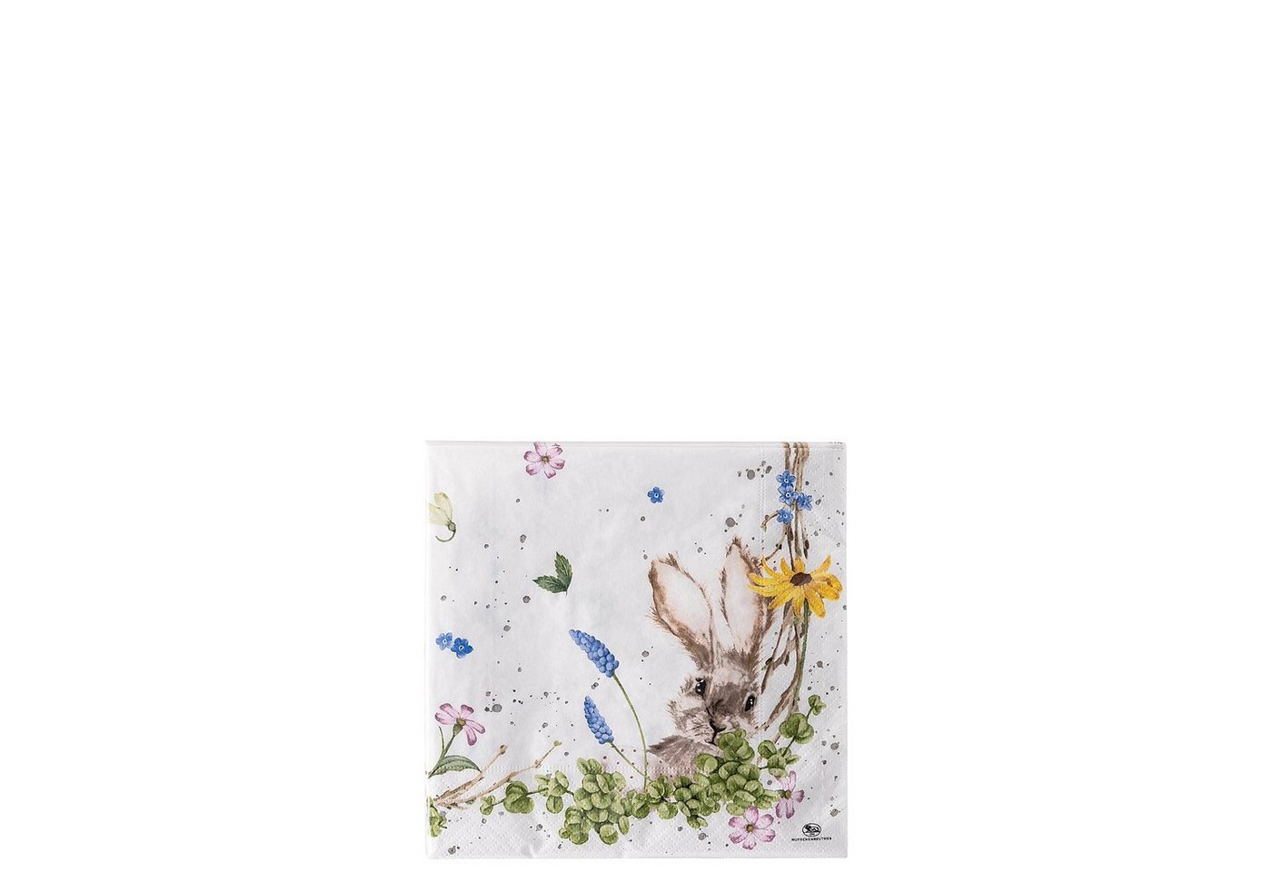 Hutschenreuther Papierserviette Nora Süße Ostern Papier-Servietten 33x33 20 Stück, (20 St), mit Blätter- und Blütenmotiv von Hutschenreuther