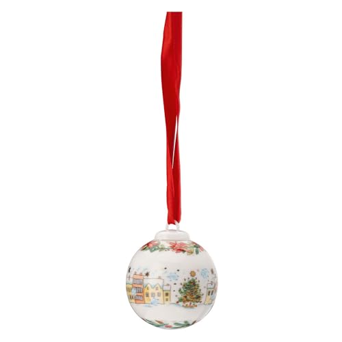 Hutschenreuther Porzellan-Minikugel 2023-"Weihnachtsklänge 4,5 cm von Hutschenreuther