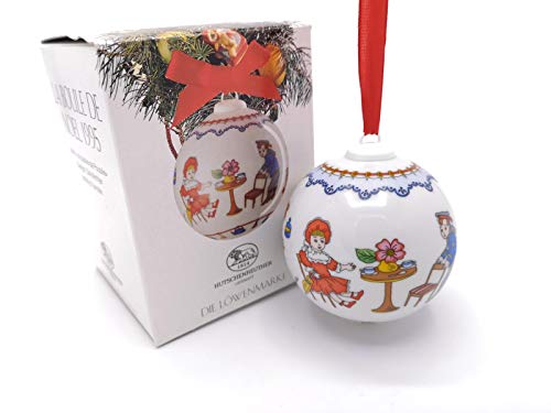 Porzellankugel Weihnachtskugel 1995 - Hutschenreuther - in OVP von Hutschenreuther