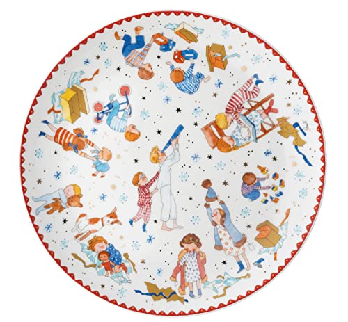 Hutschenreuther Sammelkollektion 22 Weihnachtsabend Plätzchenteller 28cm, 02471-727412-12784 von Hutschenreuther