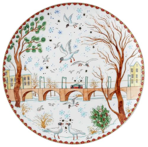 Hutschenreuther Sammelkollektion 23 Weihnachtsklänge II Teller flach 22 cm von Hutschenreuther