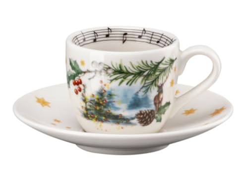 Hutschenreuther Sammelserie 2023 Am Weihnachtsbaum.. Espressotasse 2-tlg. Hutschenreuther Sammelserie 2023 Am Weihnachtsbaum.. Espressotasse 2-tlg. von Hutschenreuther