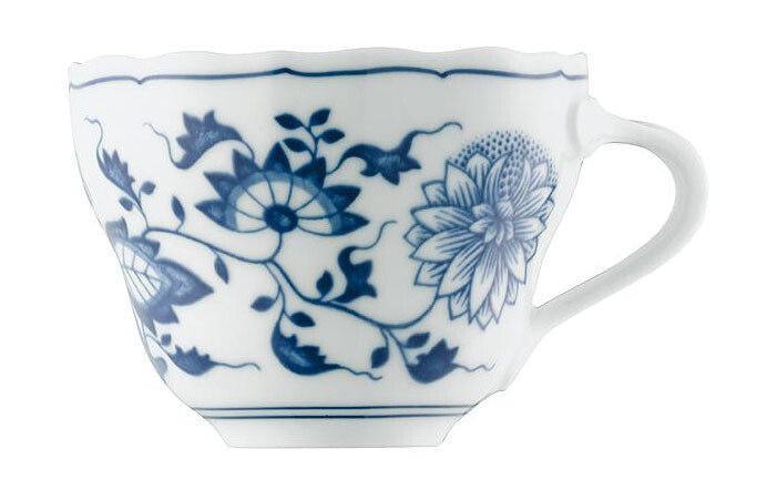 Kaffee-Obertasse 0.21 l Blau Zwiebelmuster von Hutschenreuther