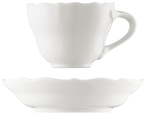 Maria Theresia Weiss Espresso-/Mokkatasse 2tlg. von Hutschenreuther