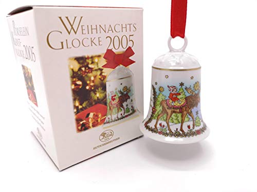 Porzellanglocke Weihnachtsglocke 2005 - Hutschenreuther - in OVP (Verpackung beschädigt) von Hutschenreuther