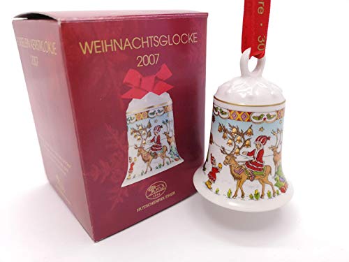 Porzellanglocke Weihnachtsglocke 2007 - Hutschenreuther - in OVP von Hutschenreuther