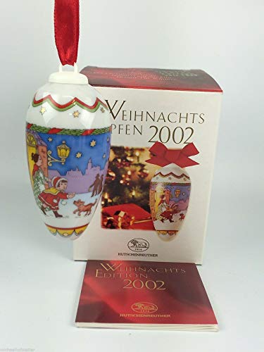 Porzellanzapfen Zapfen Weihnachtszapfen 2002 - Hutschenreuther - in OVP - von Hutschenreuther