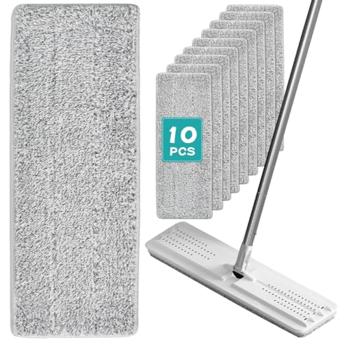 Huucozn 10 Stück Wischmoppbezug Ersatzbezug Wischmopp bezug Mop Pads Mop Microfaser Reinigung Pads Wischtücher boden Wischpads 32.5cmx12cm Wischbezüge Ersatzbezug für alle Böden Maschinenwaschbar Huucozn 10 Stück Wischmoppbezug Ersatzbezug Wischmopp bezug Mop Pads Mop Microfaser Reinigung Pads Wischtücher boden Wischpads 32.5cmx12cm Wischbezüge Ersatzbezug für alle Böden Maschinenwaschbar von Huucozn