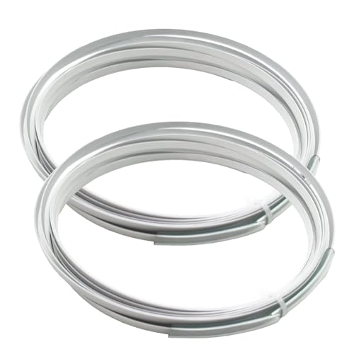 Huudngeje 11 Yards 0,24 Breite Metallstäbe zum Nähen Von Korsettstäben Aus Stahl - Weißer Federstahl für Brautkleider, Abendkleider, Shapewear von Huudngeje