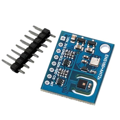 Huudngeje ENS160+AHT21 Kohlendioxid CO2 ECO2 TVOC Luftqualitäts-Feuchtigkeitssensor Ersetzt CCS811 von Huudngeje