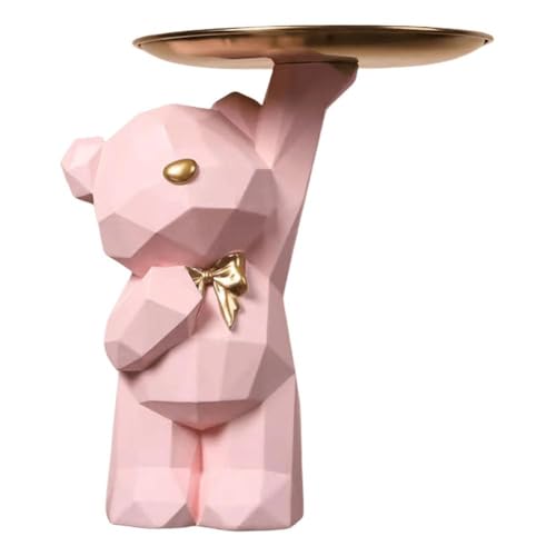 Huudngeje Geometrische Bärenlagerentablett Schöne Nordische Bärenskulpturen Schlüsselhalter Süßes Bärenlagerstatue Statue Huudngeje Geometrische Bärenlagerentablett Schöne Nordische Bärenskulpturen Schlüsselhalter Süßes Bärenlagerstatue Statue von Huudngeje