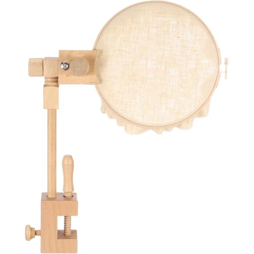 Huudngeje Hoop -Ständer Verstellbare Gedrehte Buche für DIY -Kunsthandwerk, Nähen, Nadelprojekte Huudngeje Hoop -Ständer Verstellbare Gedrehte Buche für DIY -Kunsthandwerk, Nähen, Nadelprojekte von Huudngeje