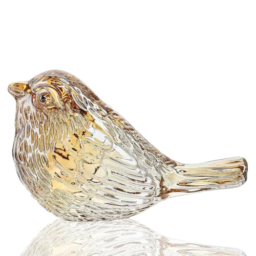 Huudngeje Kristallfiguren Geblasene Vögel Gesammelt für Glas für Tierliebhaber Hausdekoration für Tischgeschenke Champagner Huudngeje Kristallfiguren Geblasene Vögel Gesammelt für Glas für Tierliebhaber Hausdekoration für Tischgeschenke Champagner von Huudngeje