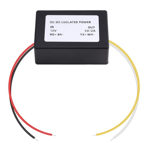 Huudngeje Spannungsstabilisierte DC-DC-Stromversorgungsmodul Mini Buck Converter 3W 5W LED Isolierte Isolation Anti-Interferenz 12 V Bis 5 V/2a von Huudngeje