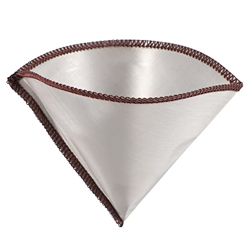Huudngeje Wiederverwendbarer Guss Über Kaffee Filter Gittergewebe Papierloser Kaffee Filter Edelstahl Filter 3 Bis 4 Tassen Kaffee Tropfen Filter von Huudngeje