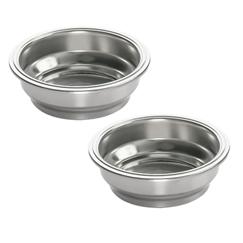 Huudngeje Wiederverwendbares Edelstahl 58 mm Dual -Wandfilterkorb Doppelwand Portable Sieb Kaffeemaschine Kaffeefilter von Huudngeje