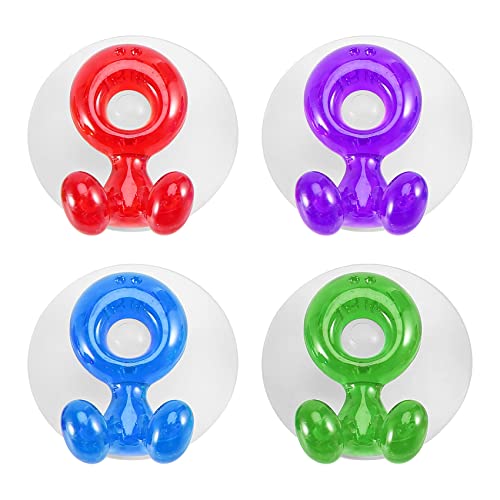 Huudngeje ZahnbüRsten Halter mit Saugnapf Handtuch Wand Haken Wiederverwendbarer Bohrerfreier Haken Saugen Haken für KüChe Badezimmer Zuhause von Huudngeje