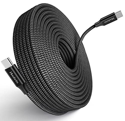 Huukein USB C auf USB C Kabel 5m, Extra Lang USB Typ C PD 60W Schnellladekabel USB C Nylon Ladekabel für Samsung Galaxy S22 S21 S21Ultra S20 Plus, Note 20Ultra 10, A90 A80 A70, Pixel XL, Tab usw. Huukein USB C auf USB C Kabel 5m, Extra Lang USB Typ C PD 60W Schnellladekabel USB C Nylon Ladekabel für Samsung Galaxy S22 S21 S21Ultra S20 Plus, Note 20Ultra 10, A90 A80 A70, Pixel XL, Tab usw. von Huukein