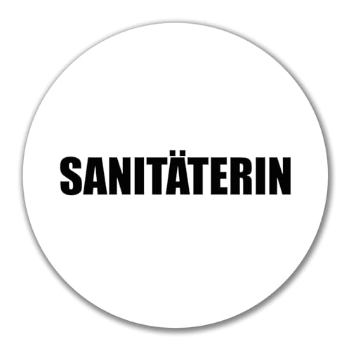 Huuraa Aufkleber Sanitäterin Schriftzug Geschenk 10cm Sticker Sanitäterin Geschenkidee Huuraa Aufkleber Sanitäterin Schriftzug Geschenk 10cm Sticker Sanitäterin Geschenkidee von Huuraa