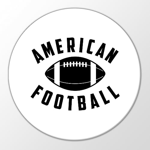 Huuraa Magnet American Football Ball Kühlschrankmagnet Größe 59mm mit Motiv für alle Football Fans Geschenk Idee für Freunde und Familie von Huuraa