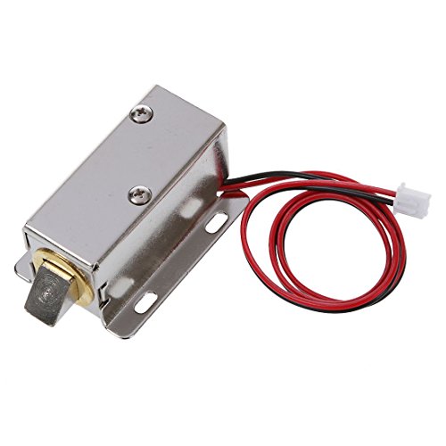 Huusuei Huusuei (R) 0837L Magnet für elektrisches Türschloss mit offenem Rahmen, Gleichstrom, 12 V, 8 W von Huusuei