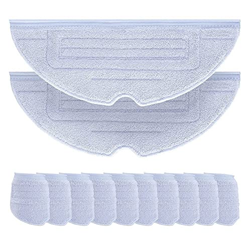 Huusuei Pack of 12 Wipes for S7 S7+ S7 MaxV S7 MaxV Plus S7 MaxV Ultra Max+ Series Robot Vacuum Cleaner Parts von Huusuei