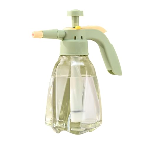 Handpumpensprüher | 1,5L Drucksprüher | Gartensprühflasche Düsensprühgerät Hausreinigung Sprüher Pumpe Rasensprüher Druck Gartensprüher Einstellbare Düse für Hausreinigung von Huvqianu