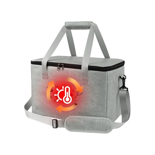 Huvqianu BBQ Fleischdecke,Große Isoliertasche Mit Weitem Zugang | Robuste Faltbare Wärmetasche Wiederverwendbar Für Brisket Rind Truthahn Camping Picknick Outdoor von Huvqianu