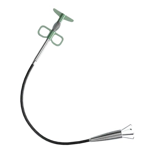 Huvqianu Duschablaufschlange, 4-Krallen-Abflussreiniger, Abflussreiniger, Abwasser-Haarentfernungszubehör für Hausbesitzer, Hausbesitzer, Wartungspersonal, Badezimmer, Badewanne, Küche, WC, Waschtisch von Huvqianu